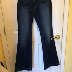 Lucky Brand Blue Flared Jeans